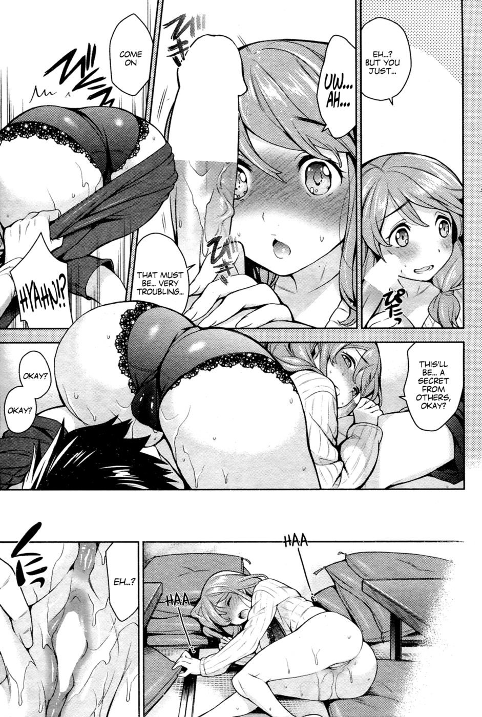 Hentai Manga Comic-Naisho Zuma-Read-9